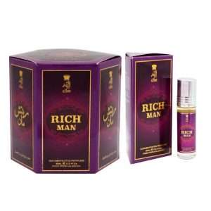 Al Towba Rich Man Roll-On Perfume Oil (6 x 6 ml)