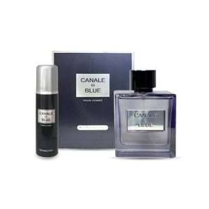 Canale Di Blue Eau De Parfum Gift Set With Deo Spray 100Ml