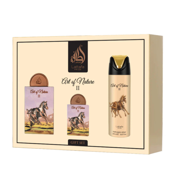Lattafa Pride Art of Nature II 3-Piece Eau de Parfum Gift Set