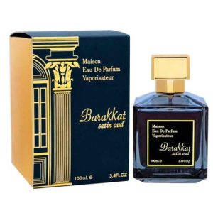 Fragrance World Barakkat Satin Oud Eau De Parfum 100ml