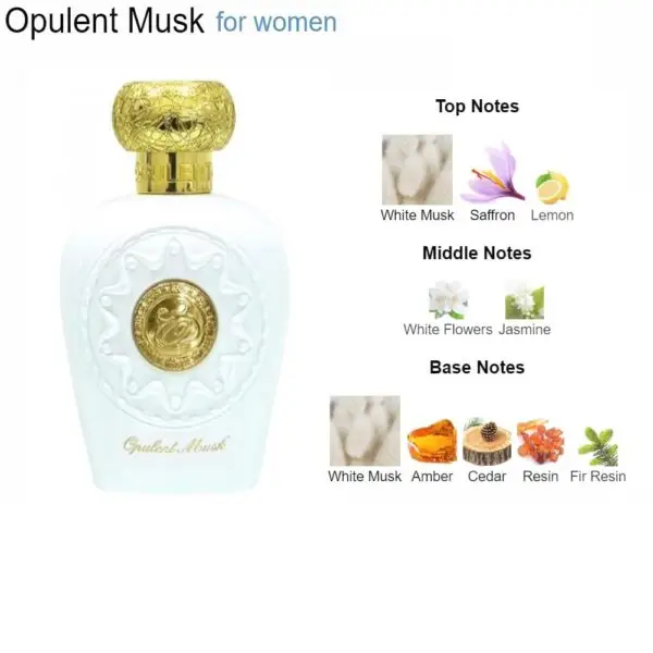 Lattafa Opulent Musk  Eau De Parfume 100ML - Image 7
