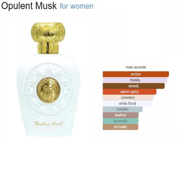 Lattafa Opulent Musk  Eau De Parfume 100ML - Image 6