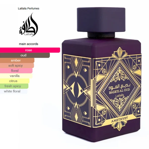 Lattafa Badee Al Oud Amethyst EDP Perfume  100ml - Image 4